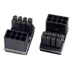 Cablecc ATX8 булавка женский из 8 булавка мужской 180 раз AngledPowerAdapter for Desktops Graphics Card