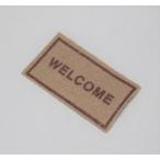 12分の1サイズ　ウェルカムマット　店舗用品　ミニチュア　ドールハウス　オビツ11、ブライスなどドール小物にも