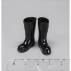 12分の1サイズ　長靴・ブラック　ドールハウス　ミニチュア　