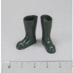 12分の1サイズ　長靴・グリーン　ドールハウス　ミニチュア　