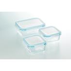 クラルテ 耐熱ガラス製保存容器３�