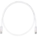 PANDUIT カテゴリ6UTPパッチコード 0.5m オフホワイト UTPSP0.5MY （ 825-7427 ）