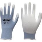 TRUSCO 抗菌仕様ウレタン背抜き手袋 青 L TNSHGBL