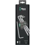 WERA ヴェラ 9本組 Hex-Plus ボールポイント付 L型六角棒レンチ ホルダー付 073391