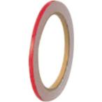 ユニット 反射テープ 赤 2巻1組 5mm幅×10m巻 86343 （ 744-6012 ）