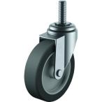 ユーエイ ねじ込み式 自在 キャスター エラストマー 車輪径50mm Eタイプ ET型 ネジ寸法M12×35ピッチ1.75 （ 158-9604 ）