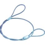 ニッサチェイン ステンレスカットワイヤー アルミカシメ 1.0X600mm (1本=1PK) Y12 （ 332-4389 ）