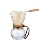 HARIO ネルドリップ ポット ウッドネック 1〜2杯用 DPW-1