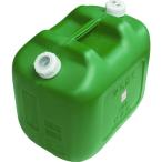 土井金属化成 ヒシエス 軽油缶 20Lワイド グリーン KY20W （ 860-0057 ）