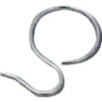 水本 Sフック ステンレス パイプSカン 全長61.8mm 使用荷重:0.03kN SG25 （ 849-2675 ）