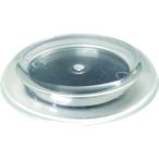 TRUSCO キャスタ-用受け皿 ゴム付 71.5MM 透明 TUR715TM （ 765-9105 ）