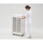 【直送・代引き不可】 ナビス 与薬スムースカート 18床用（ピンク）NT18-P2 8-4898-11