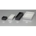ESCO エスコ 152x239x35mm デスク引き出し用トレー(白) EA954T-62