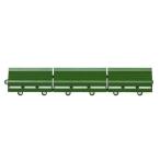 ESCO エスコ 50x300mm 中ふち(雌/グリーン) EA997RX-163