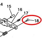 日東工器　BB-10A用部品 ＋皿小ネジ3X8　TP00155