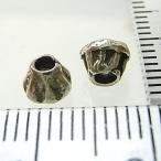 Yahoo! Yahoo!ショッピング(ヤフー ショッピング)シルバーバーツ 2-013 5個で1セット 直径5.1ｍｍタイプで富士山のような模様になっている山型のビーズ 送料無料