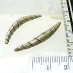 シルバーバーツ 2-045 1個で1セット 直径4.7ｍｍタイプで渦巻き模様のタケノコ形で貝殻のような形で角のような形のビーズ