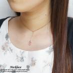 チョーカーネックレス チェーンネックレス オープンハート ピンクゴールド アズキチェーン  ショートネックレス 夏アクセ