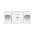 ショッピングラジオ アイワ CR-BS50W ホワイト Bluetooth対応 CDラジオ AIWA