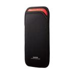  Elecom P-05SNCBK черный смартфон сумка 1 шт. место хранения L размер slip in модель задняя сторона карман есть 