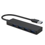 usb ハブ 4ポート USB3.0 スリム 5Gbps高速転送 軽量 小型 サーフェス マックブック 等対応 ((S