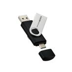  Elecom MF-TPC3128GBK колпак тип USB память 128GB Type-C Win|Mac| смартфон планшет соответствует ELECOM