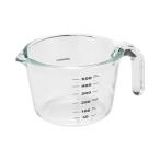 シービージャパン アトミコ 耐熱ガラス計量カップ M 500ml クリア 電子レンジ対応