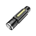 ワークライト ハンドライト LED 懐中電灯 USB充電 充電式 強力 小型 マグネット 磁石 夜釣り 登山 防水 防災 アウトドア ((S