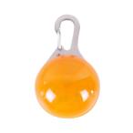  ошейник светится собака для LED большой собака подвеска USB заряжающийся маленький размер собака домашнее животное orange ((S