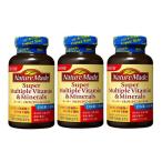 3 шт. комплект большой . производства лекарство nature meido super мульти- витамин & минерал 120 шарик 120 день минут NATUREMADE