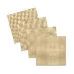  сменный товар 4 шт. комплект Lego блок основа доска бежевый основа доска фундамент основа plate 32×32 LEGO ((S ((S