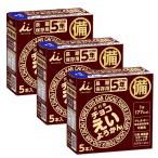 3個セット 井村屋 チョコえいようかん 長期保 非常食 備蓄 カロリー補給  56g×5本入り 保存食 防災グッズ 製造より5年保存