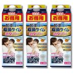 3個セット ウエキ 加湿器の除菌タイム 消臭Plus 液体タイプ ヌメリ防止 無香料 1000mL UYEKI