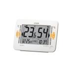 Citizen 8RZ232-003 ритм часы радиоволны цифровой датчик времени новый окружающая среда стандарт отображать имеется высокая точность цифровой термометр-гигрометр белый ритм RHYTHM CITIZEN