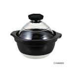 ハリオ GNR-200-B-W フタがガラスのご