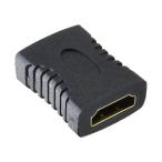 エレコム HDMI メス - HDMI メス 延長コネクタ 4K×2K対応 ブラック AD-HDAAS01BK