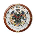 セイコー SEIKO からくり掛け時計 Disney Time ディズニータイム FW588B 茶メタリック