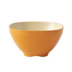 アサヒ興洋 茶碗 ライトベージュ＆オレンジ カフェ風 落ち着いた色合い 食洗機対応 電子レンジ対応 日本製 Solow Diner AZ19-2