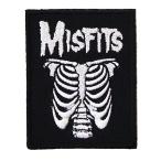 MISFITS - LOGO &amp; RIB PATCH / ошибка fitsu частота patch нашивка 