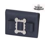 ヴィヴィアンウエストウッド　Vivienne Westwood　牛革　パスケース　名刺入れ　ネイビー　ラッピング無料