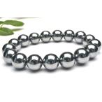 Yahoo! Yahoo!ショッピング(ヤフー ショッピング)テラヘルツ鉱石 ラウンド　6mm　ブレスレット_B110-6 ★5000円以上ネコポス送料無料！