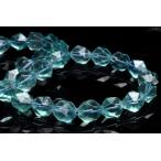 Yahoo! Yahoo!ショッピング(ヤフー ショッピング)アクアカラー フローライト　12x10mm　タンブルカット ブレスレット_B995-2