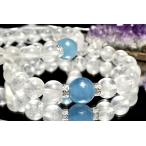 ムーンストーン＆アクアマリン　9.5(丸玉12)mm　ブレスレット 1個売り _BG6104-95
