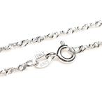 Silver925 винт цепь 45cm цепь колье _KZ157