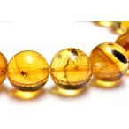 【１点物】全粒内包☆限定入荷！ 虫入り琥珀アンバー　11mm　ブレスレット _MC2842