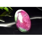 【１点物】高品質◇ ルビーインゾイサイト　27x18mm　オーバル ルース _PC7460