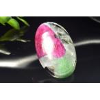 【１点物】高品質◇ ルビーインゾイサイト　30x20mm　オーバル ルース _PC7461
