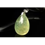 [1 пункт предмет ]Silver925* глянец чувство pre Night (.. камень ) 25x17mm Drop подвеска с цепью _PC8844