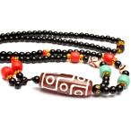 お守りに九眼天珠6mm瑪瑙オニキス...