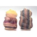 Yahoo! Yahoo!ショッピング(ヤフー ショッピング)狐彫刻（大）穴あき フローライト　20x35mm　ペンダントトップ_PRG83-2